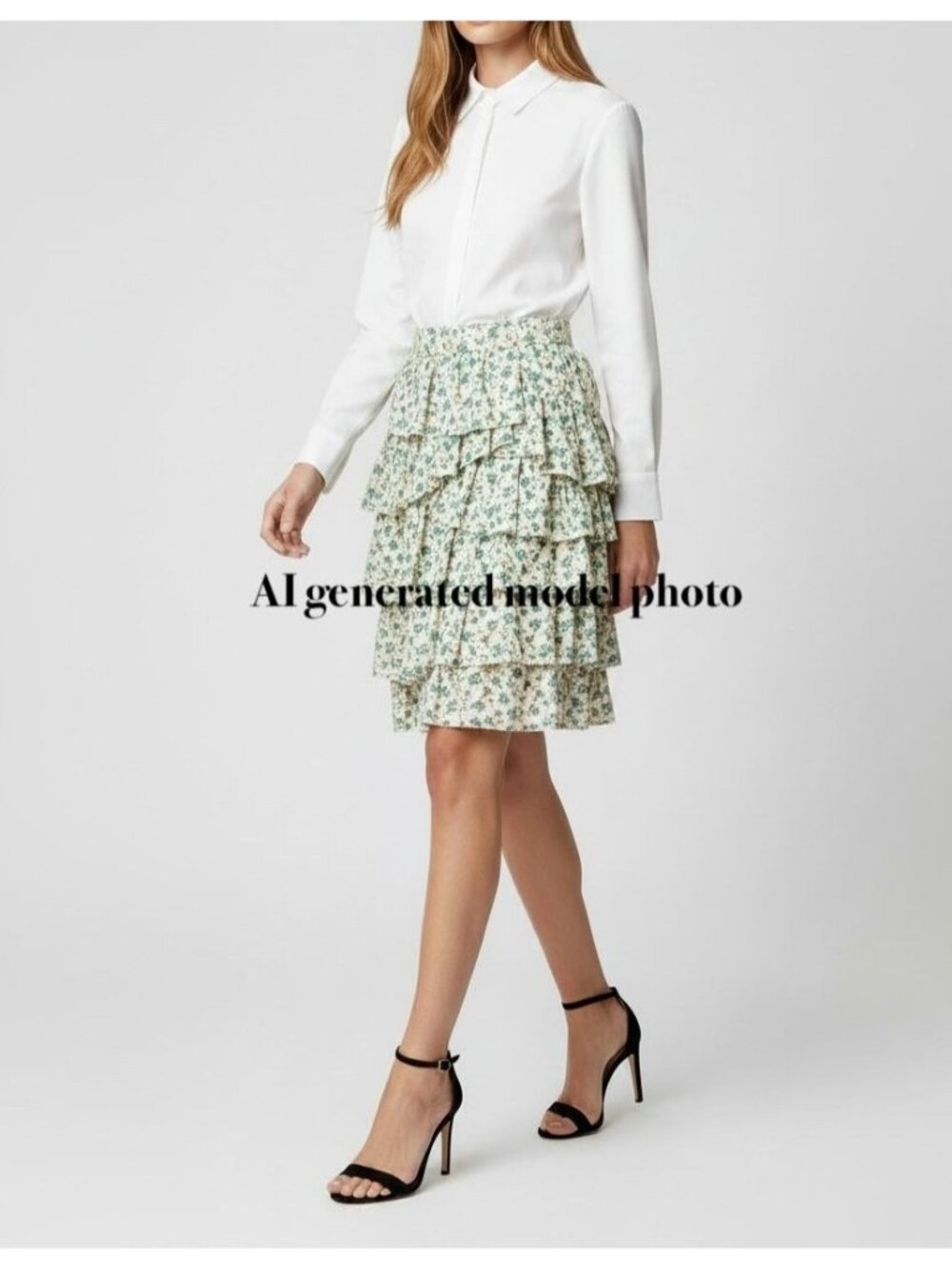 Zadig et Voltaire Joker Print Cotton Skirt, 40EU (US 8), New with tag
